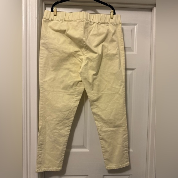 Soft Surroundings Yellow Women's Jeans - Picture 4 of 8